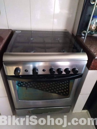 4 burner stove with convection oven